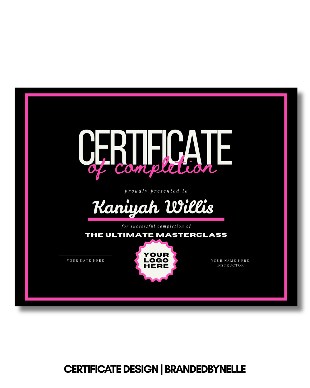 Certificate Design