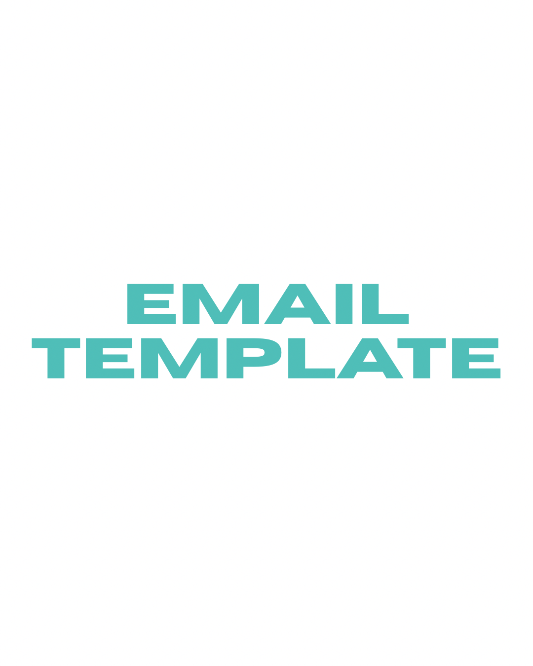 Email Template