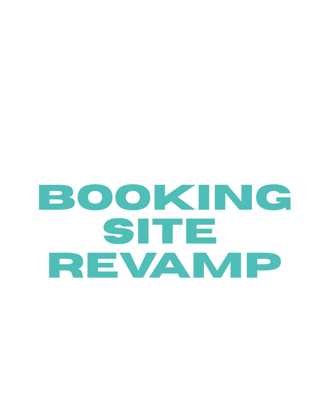Booking Site Revamp