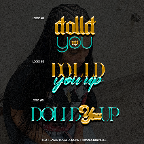Text Based Logo Design